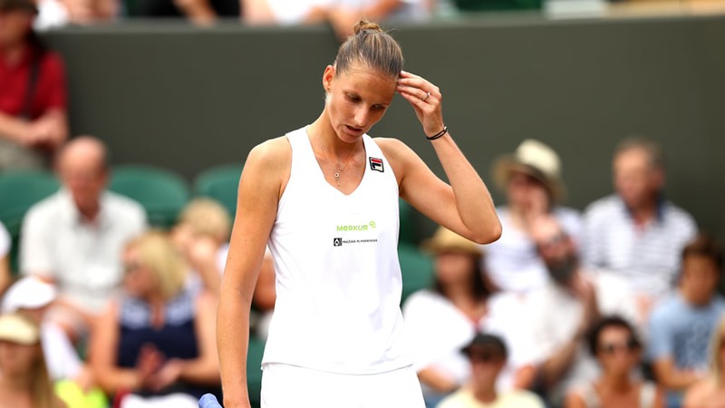 Karolina Pliskova se despide de Wimbledon, que se queda sin Top 10 femenil