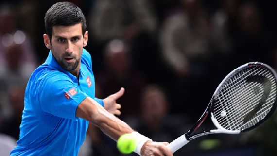 Djokovic ya tiene rival para su debut en París-Bercy